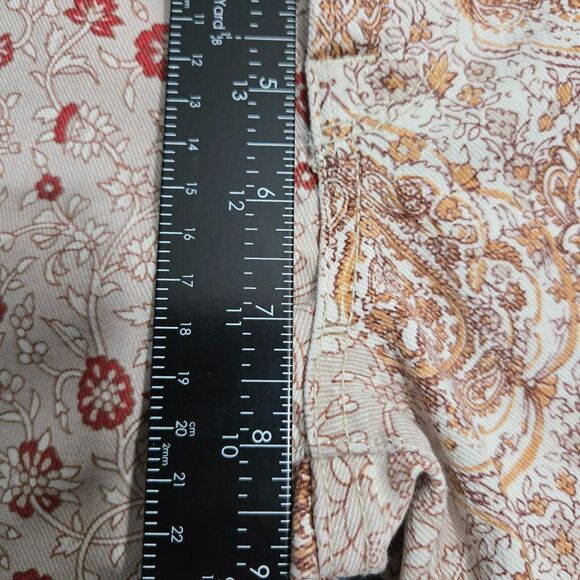 Lucky Brand Charlie Skinny Women 6/28 Harvest Patchwork Stretch Denim Jeans - Picture 13 of 16